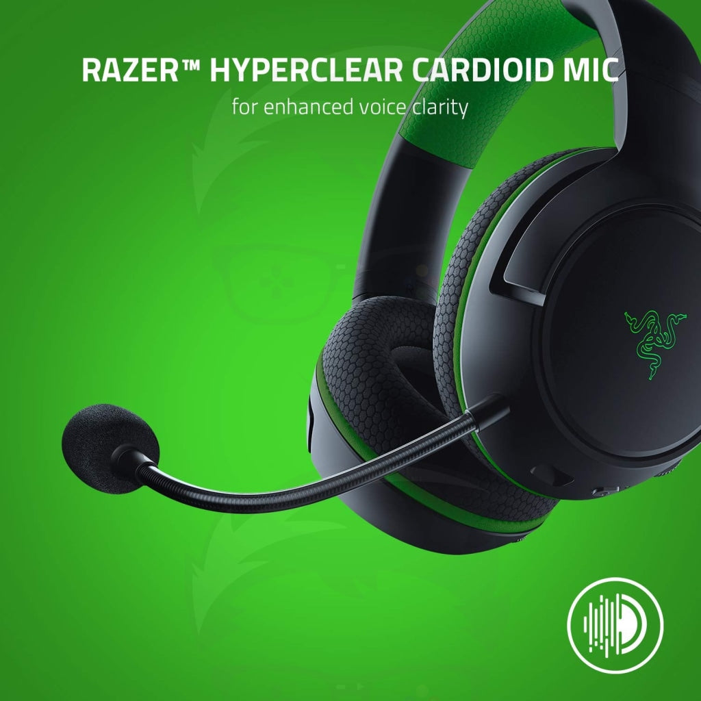 Razer Kaira for Xbox - Black Wireless Gaming Headset for Xbox Series X Razer Kaira for Xbox - Black Wireless Gaming Headset for Xbox Series X